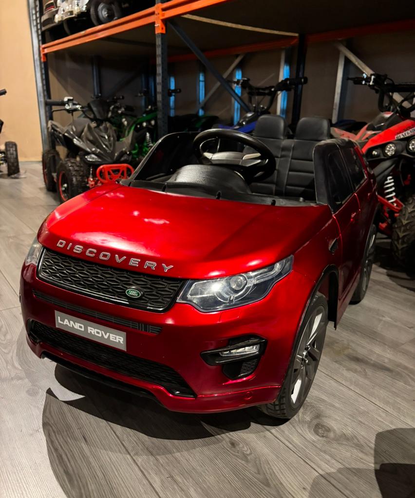 Elektrische Kinderauto Land Rover Discovery 12V + Joystick, Ophalen, Nieuw