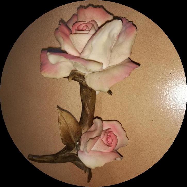 Roses de Capodimonte, Antiquités & Art, Antiquités | Porcelaine, Enlèvement ou Envoi