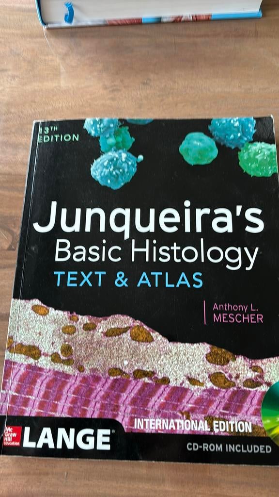 Junqueira’s basic histology text & atlas, Ophalen of Verzenden, Zo goed als nieuw