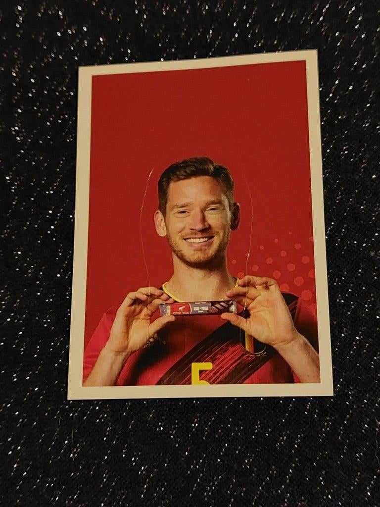 Panini/Sticker/Jan Vertonghen/Closer to the Red Devils, Envoi, Neuf, Affiche, Image ou Autocollant