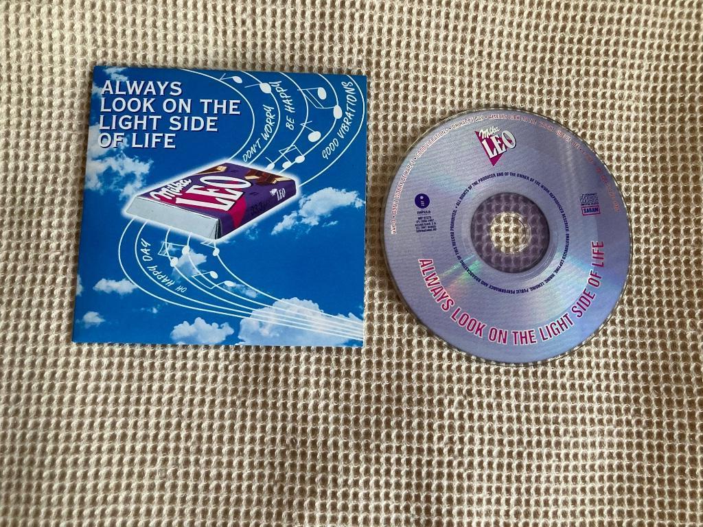 Always look on the light side of life Milka Leo CD, Enlèvement ou Envoi, Comme neuf