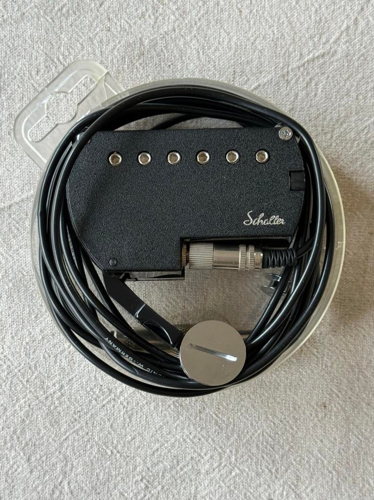 Schaller soundhole pickup, Muziek en Instrumenten, Instrumenten | Onderdelen, Ophalen of Verzenden, Zo goed als nieuw, Akoestische gitaar
