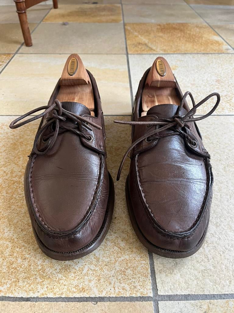 Chaussures bateaux Paraboot, Enlèvement ou Envoi, Porté