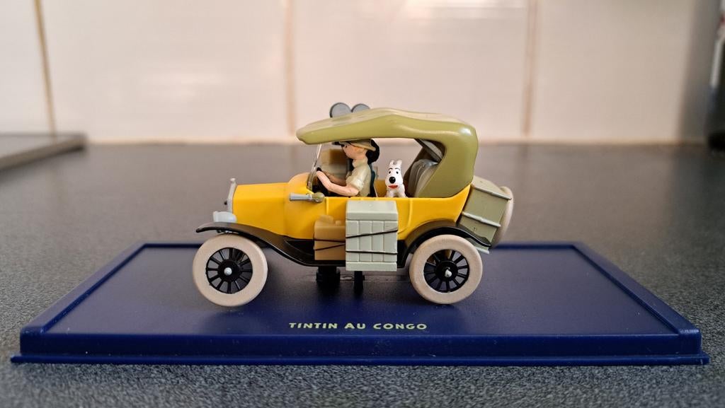 Miniature TINTIN AU CONGO, Collections, Enlèvement ou Envoi, Tintin