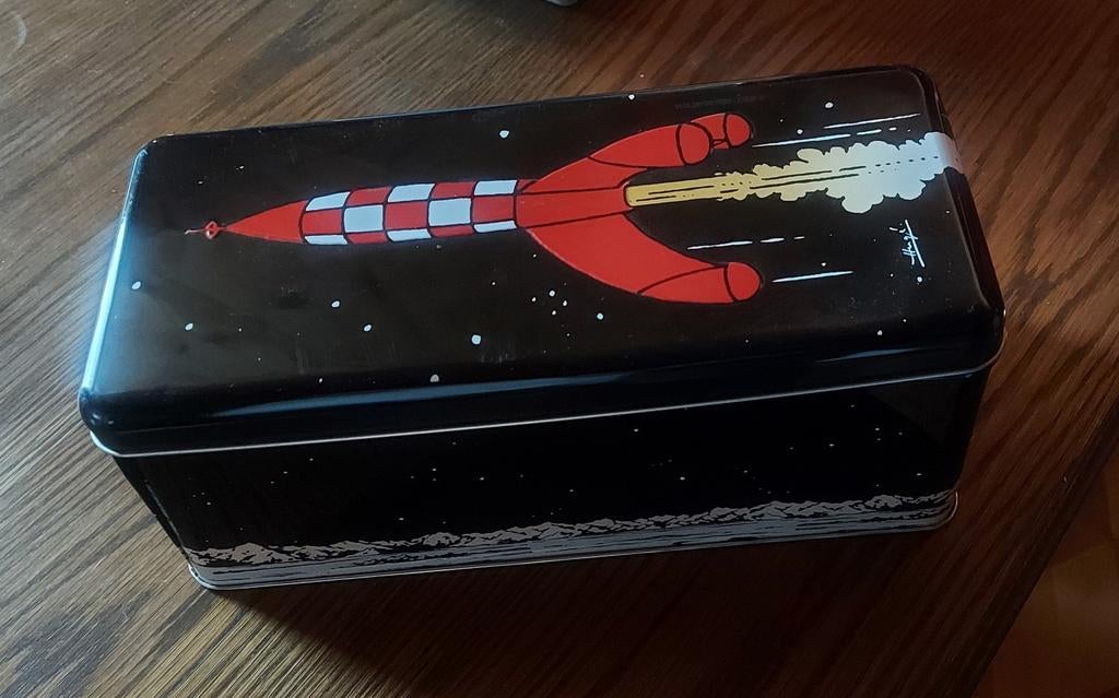 Boite vintage Tintin. Kuifje doos, Enlèvement ou Envoi, Comme neuf