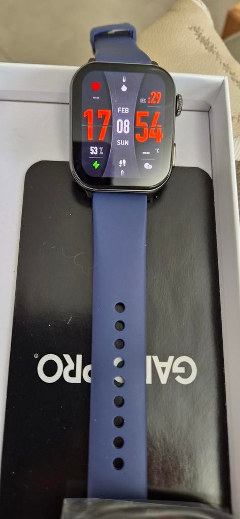 GARD PRO HEALTH 3 SMARTWATCH, Handtassen en Accessoires, Smartwatches, Ophalen, Blauw