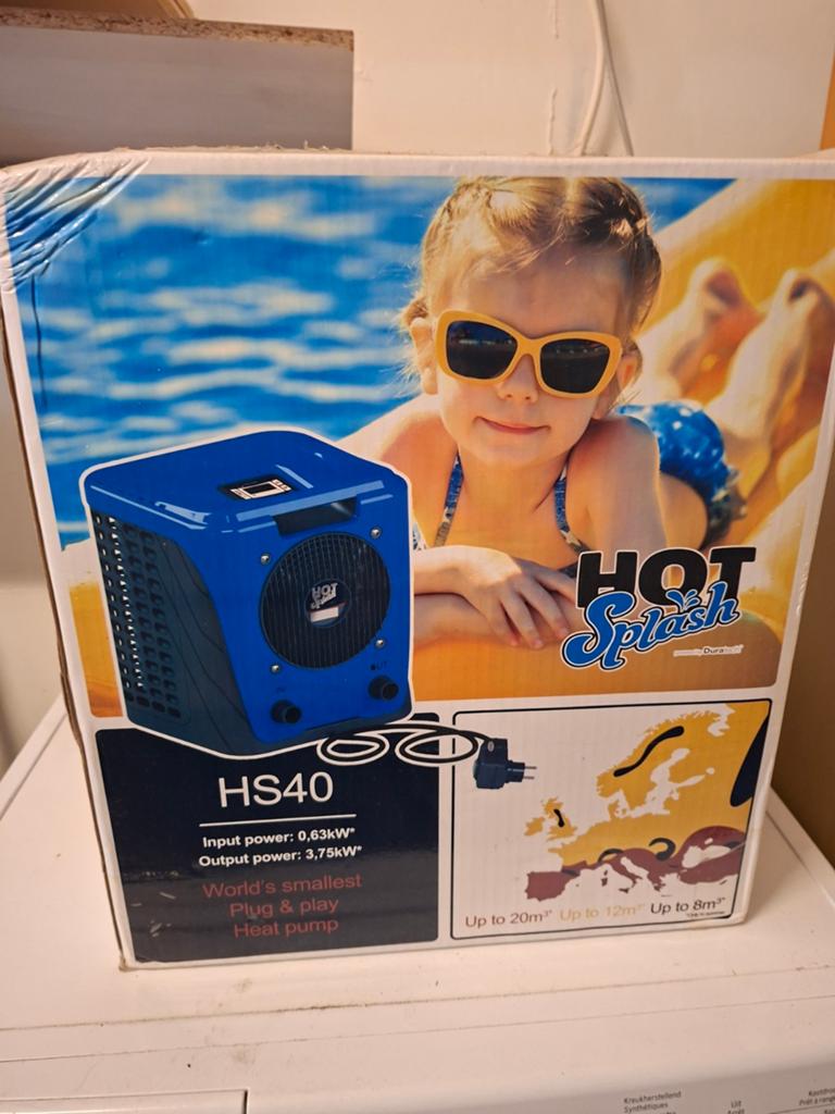 WARMTEPOMP VOOR ZWEMBAD., Jardin & Terrasse, Accessoires de piscine, Enlèvement