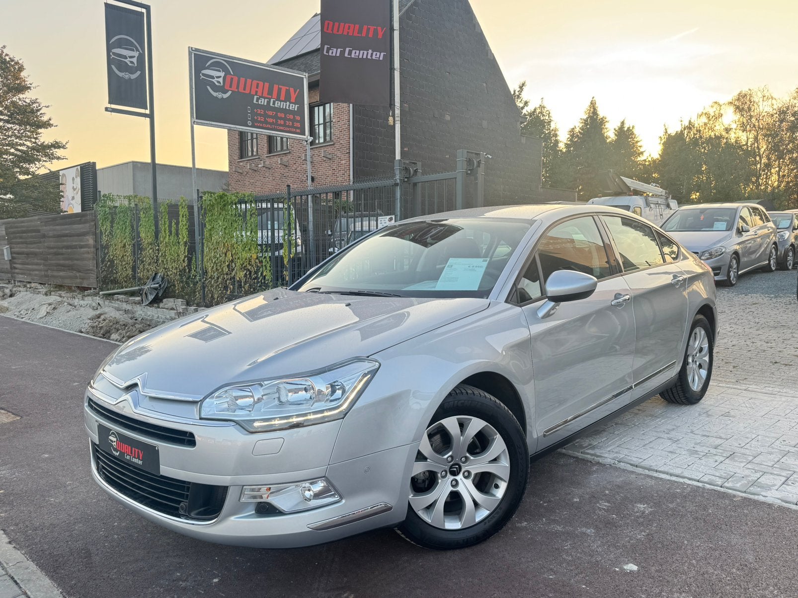 Citroen C5 2013 *09000 KM* 1.6i Automaat Airco 1st eigenaar, Auto's, Stof, 4 cilinders, Bedrijf, C5