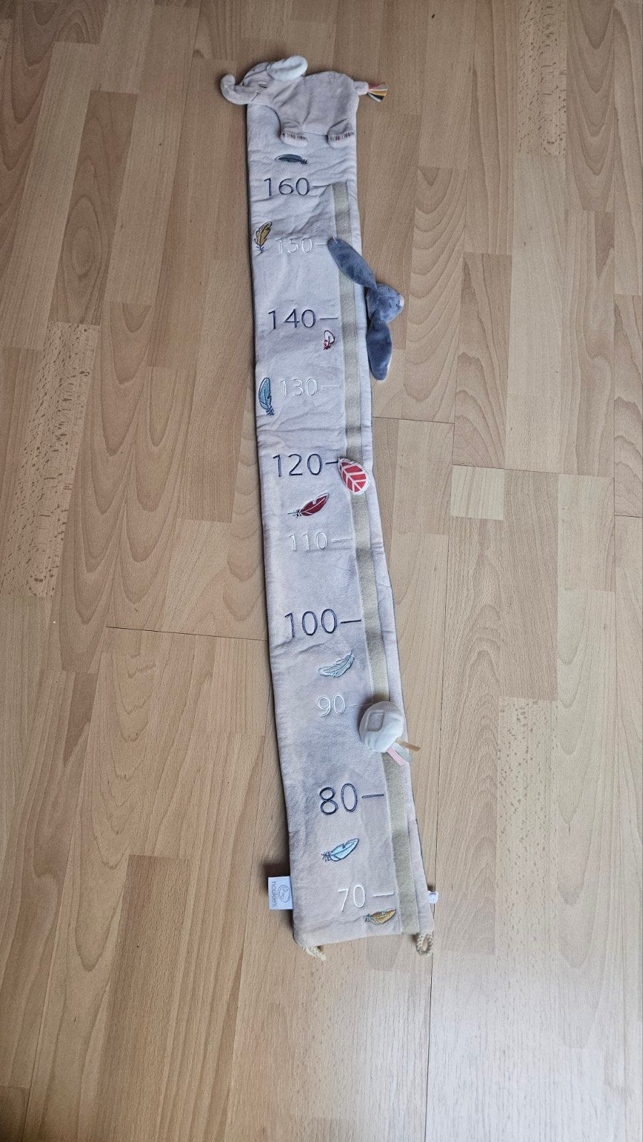 Toise murale enfant Noukie’s 70–160 cm, Enlèvement, Comme neuf, Autres marques, Décoration murale