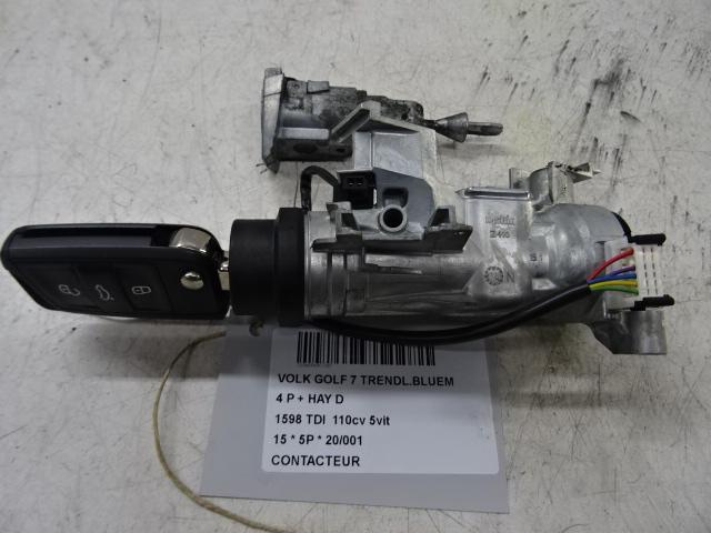 NEIMAN / COMMUTATEUR D ALLUMAGE Golf VII (AUA) (5G0905865), Utilisé, Volkswagen