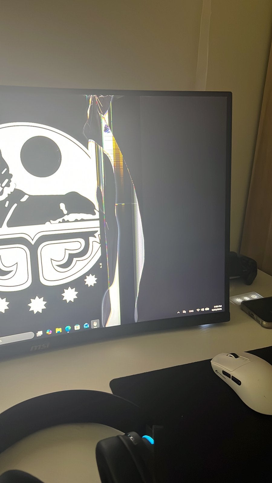 Kapotte msi monitor, Computers en Software, Monitoren, Niet werkend, 201 Hz of meer, LED, Minder dan 1 ms