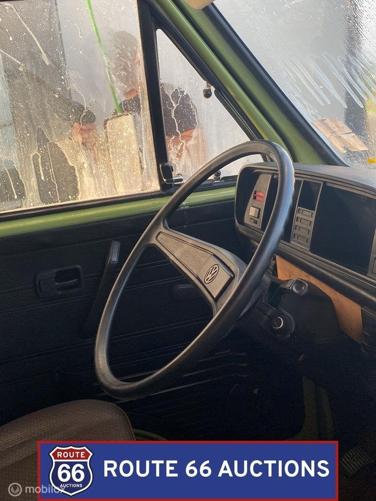 Volkswagen T3 | 1982 | Route 66 Auctions, Auto's, Volkswagen, Zwart, Bedrijf, Handgeschakeld