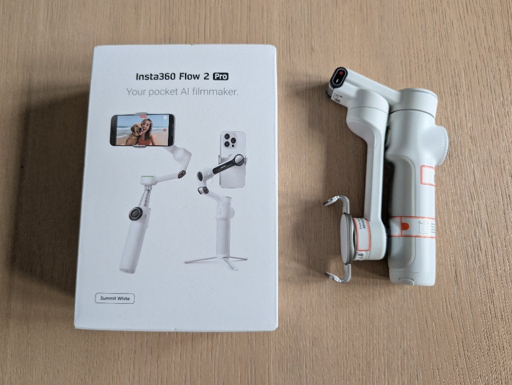 Insta360 Flow 2 Pro — Zo goed als nieuw, Audio, Tv en Foto, Fotografie | Statieven en Balhoofden, Zo goed als nieuw, Overige typen