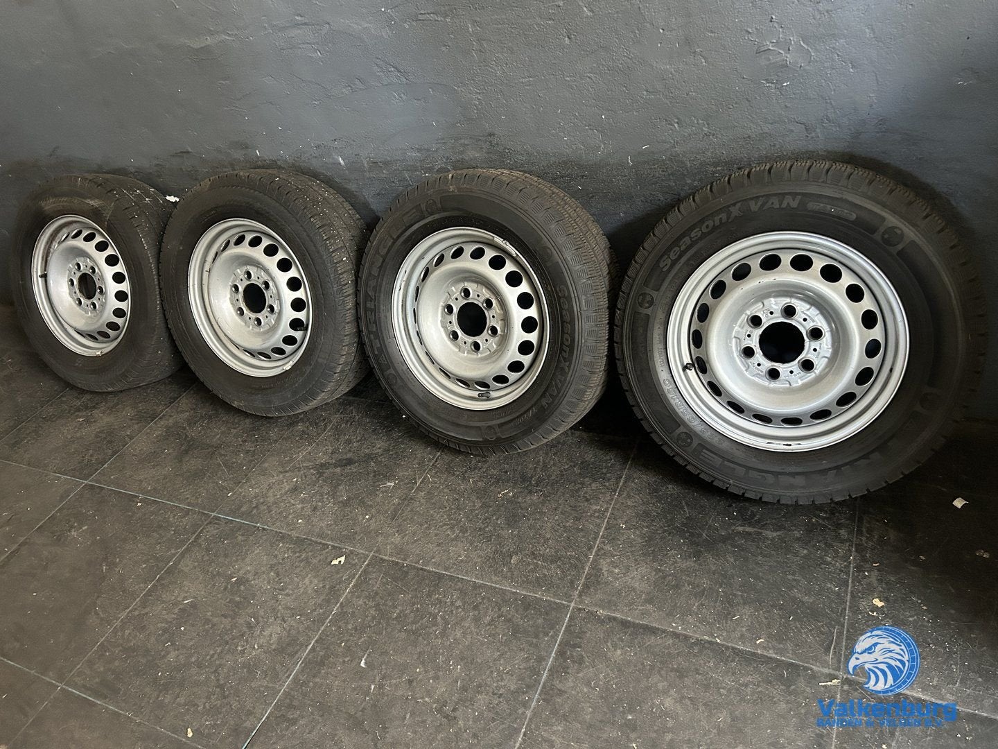 7-8mm! Originele Mercedes Sprinter B907 B910 16 inch stalen, Pneus et Jantes, 4 Saisons, 16 pouces, Utilisé