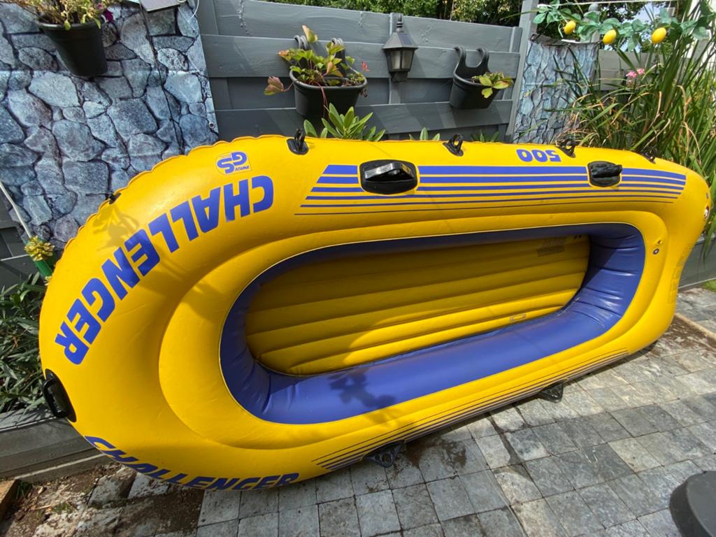Bateau gonflable, Enlèvement, Utilisé