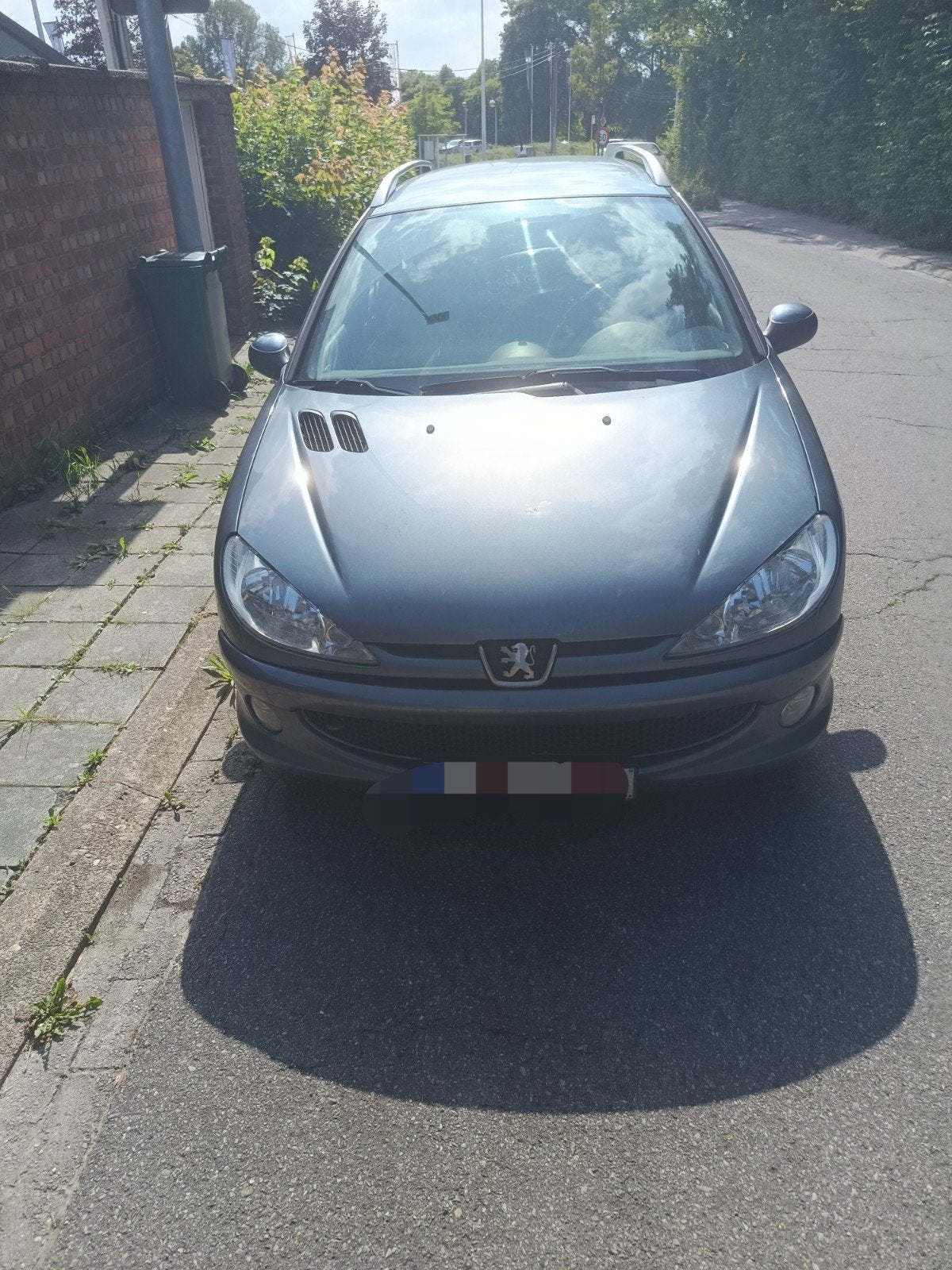 Peugeot 206 SW 1.4 Benzine, Stof, 1360 cc, Zwart, Blauw