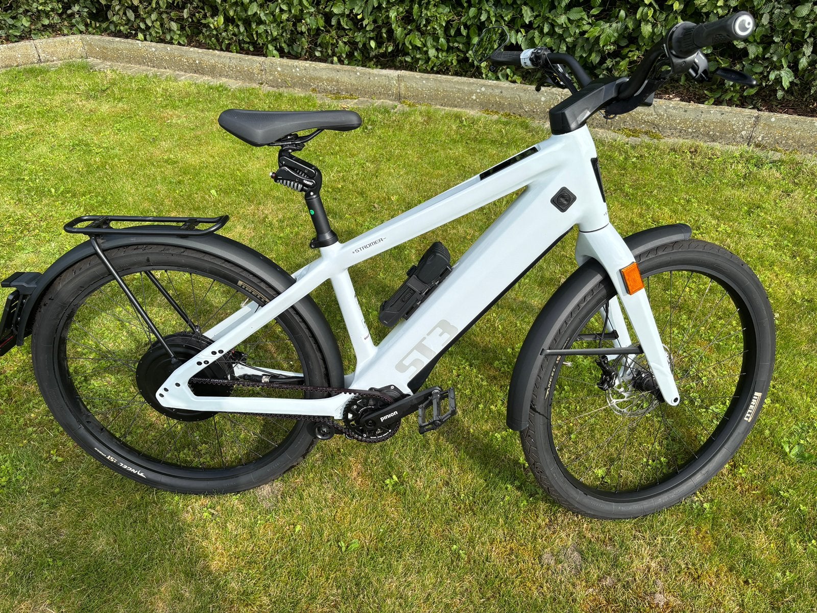 Stromer ST3 Pinion (2023) Cool White Medium Speed pedelec, Fietsen en Brommers, Ophalen, Zo goed als nieuw, Overige merken