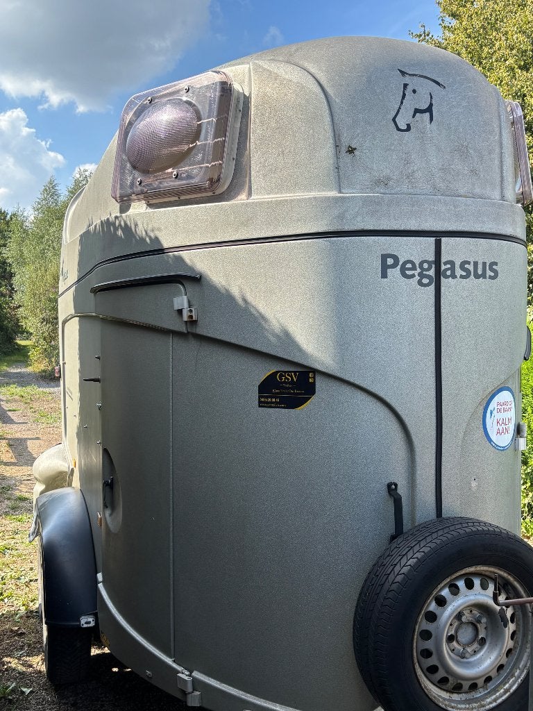 Paardentrailer humbaur pegasus, Dieren en Toebehoren, Ophalen, Gebruikt, Polyester, 2-paards trailer