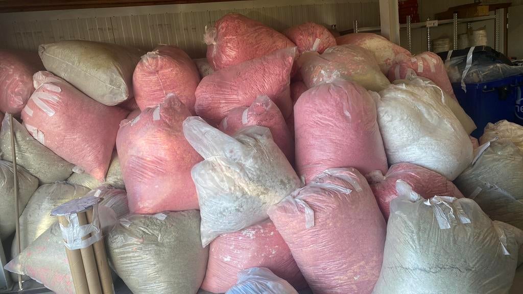 Gratis af te halen - minerale wol, Doe-het-zelf en Bouw, Ophalen, Gebruikt