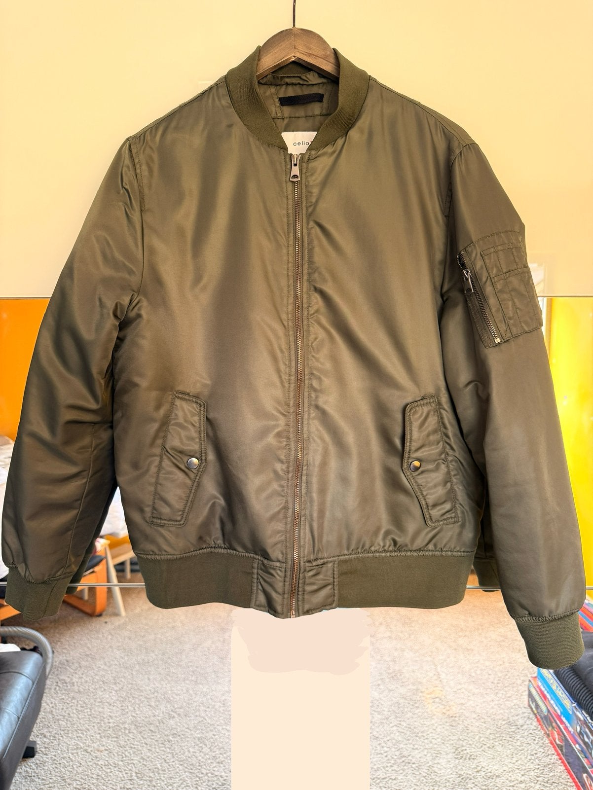 Bombers M-L kakie Celio, Vêtements | Hommes, Enlèvement ou Envoi, Comme neuf