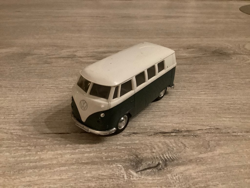 Miniatuur Volkswagen classic bus (Schaal 1/32) (Pullback), Ophalen of Verzenden, Gebruikt, Auto, Overige merken