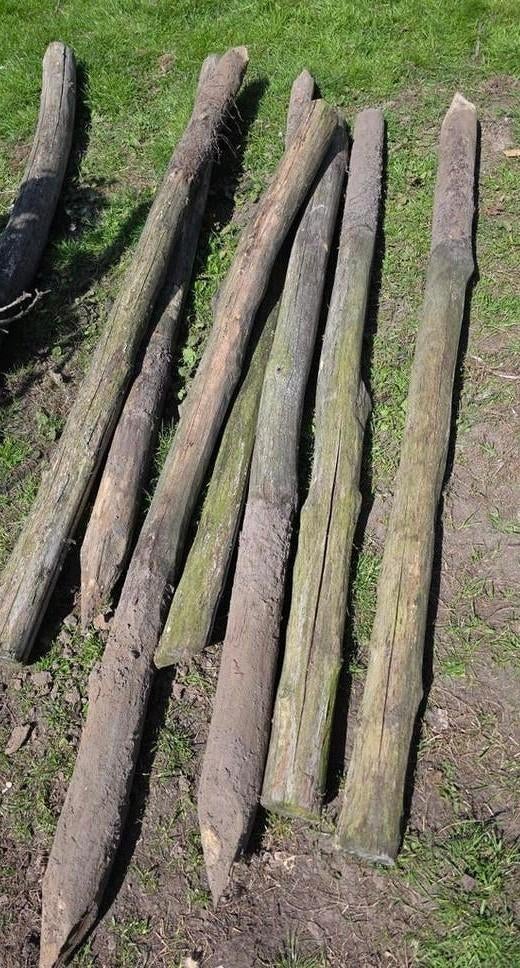 Set duurzame ursus omheining 130cm + robinia palen