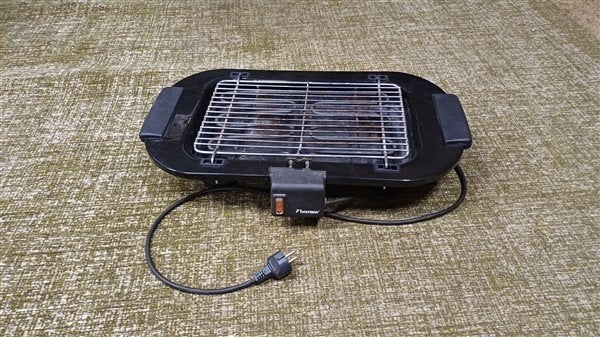 Electrische BBQ tafelmodel binnenshuis 10 €, Tuin en Terras, Ophalen, Gebruikt, Overig
