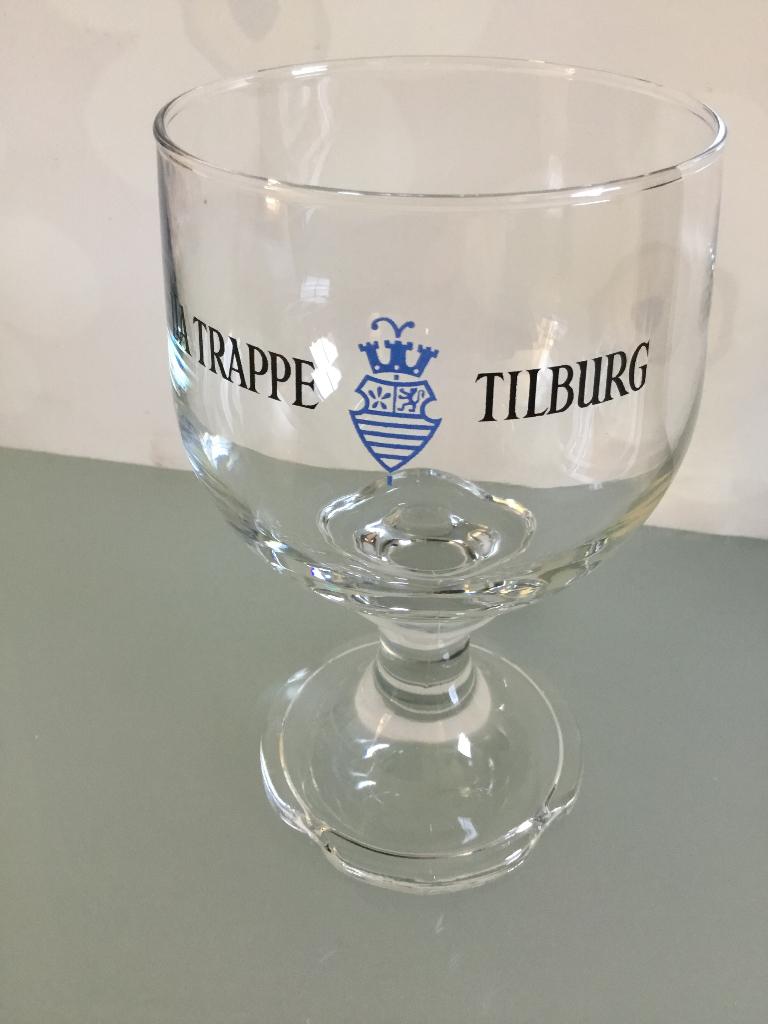 Verre la trappe tilburg. Rare, Collections, Enlèvement ou Envoi, Utilisé