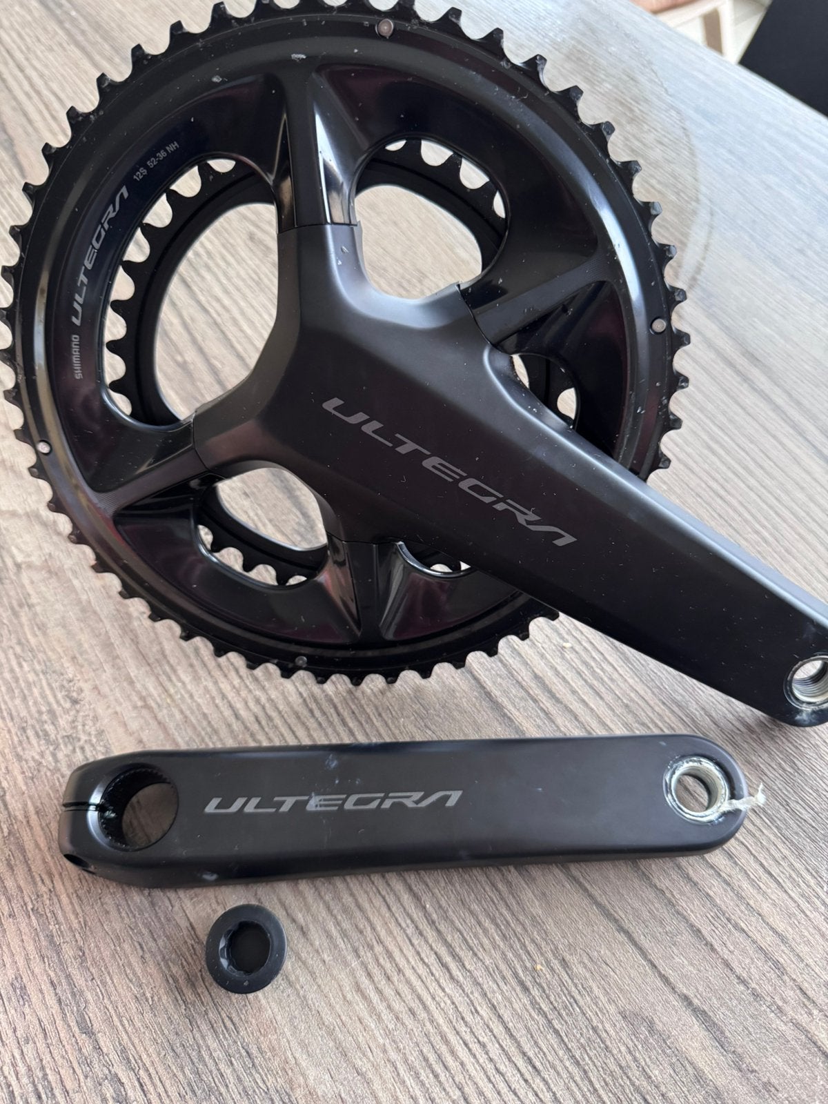 Crank set, Pédalier ou Pédales, Comme neuf, Enlèvement, Carbone