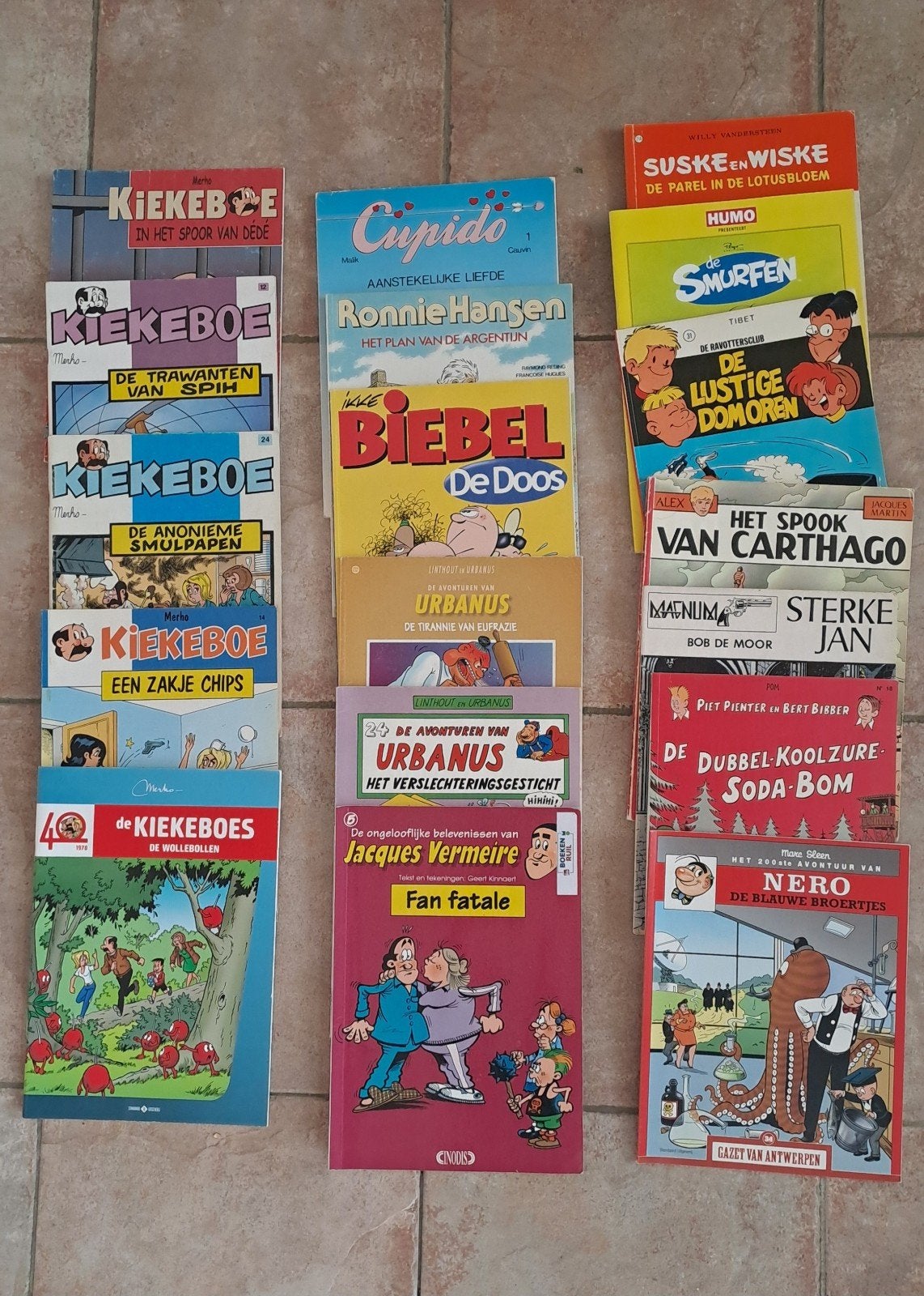 18 strips, Livres, BD, Enlèvement