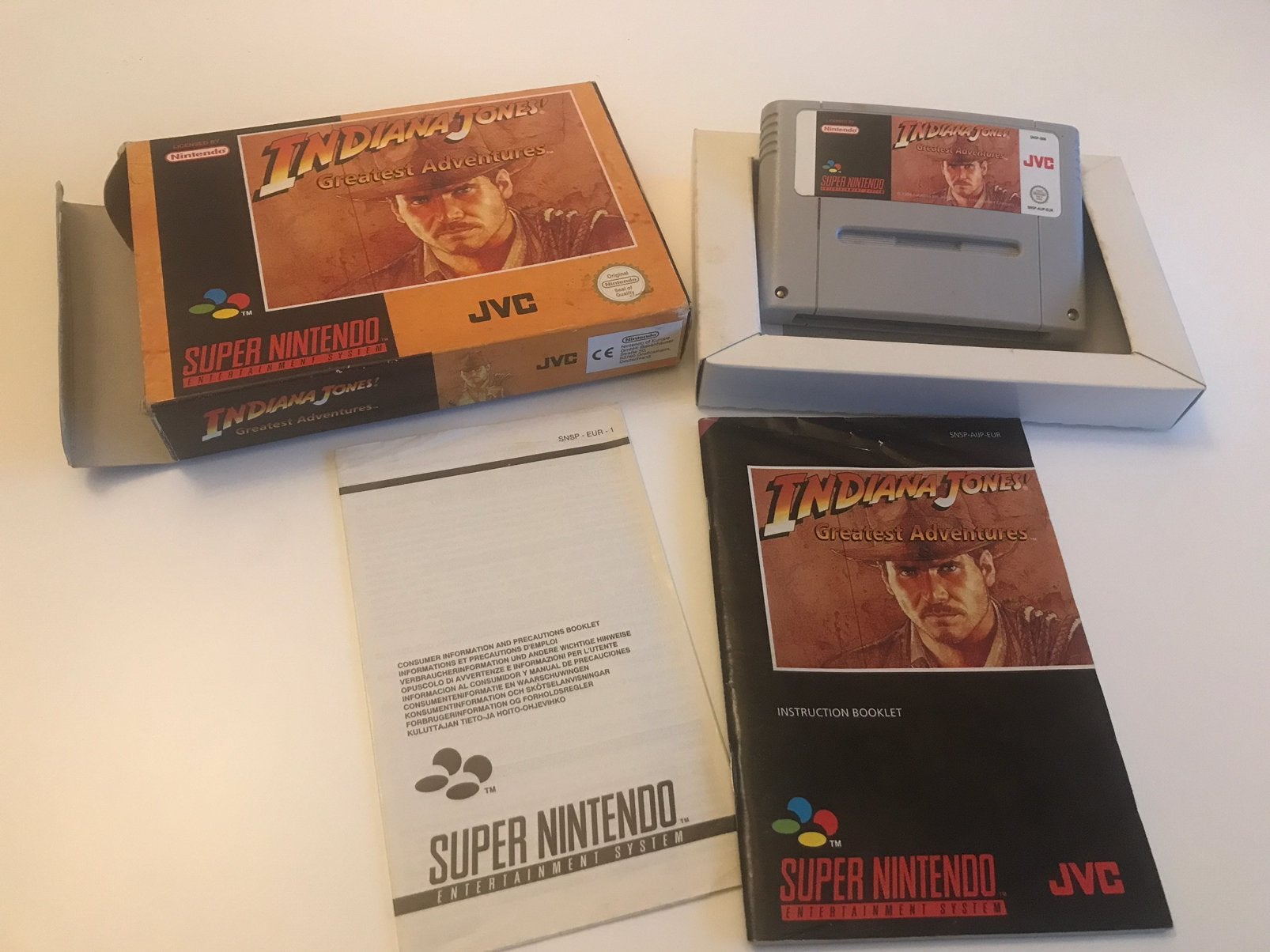 Indiana Jones Greatest Adventures (snes), 1 speler, Ophalen of Verzenden, Gebruikt, Platform