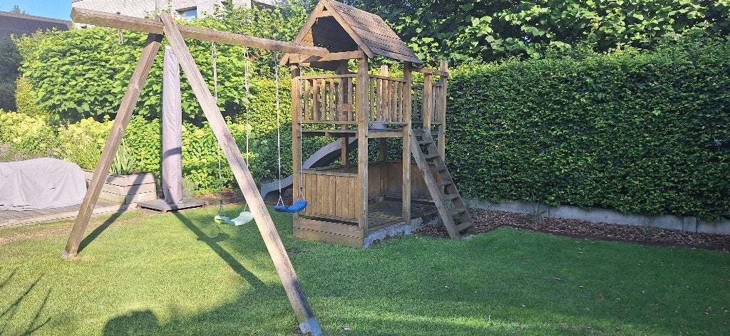 Buitenspeeltuig, Ophalen, Gebruikt, Schommel