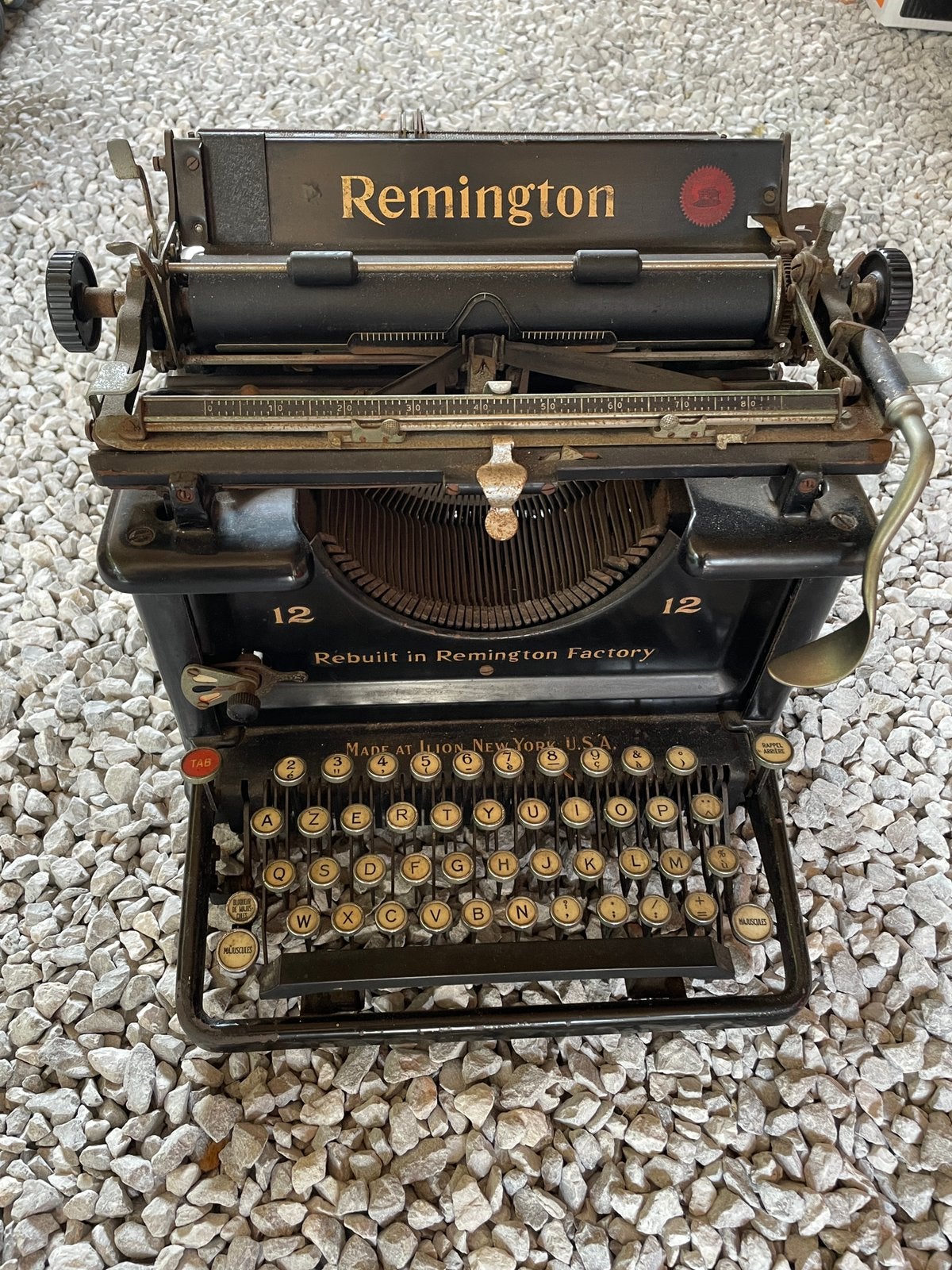 Remmington typemachine, Diversen, Typemachines, Ophalen, Gebruikt