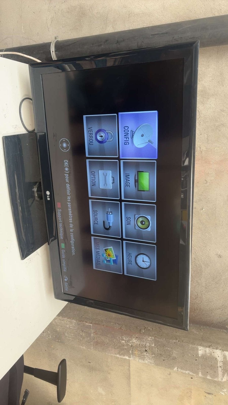 TV LG, Enlèvement ou Envoi
