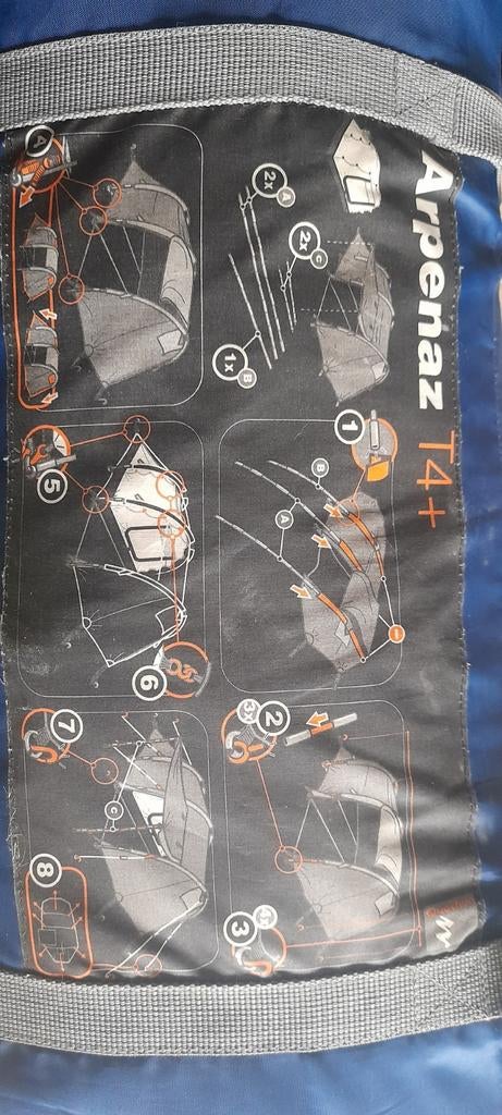 Tent 4 pers, Caravans en Kamperen, Tenten, Ophalen
