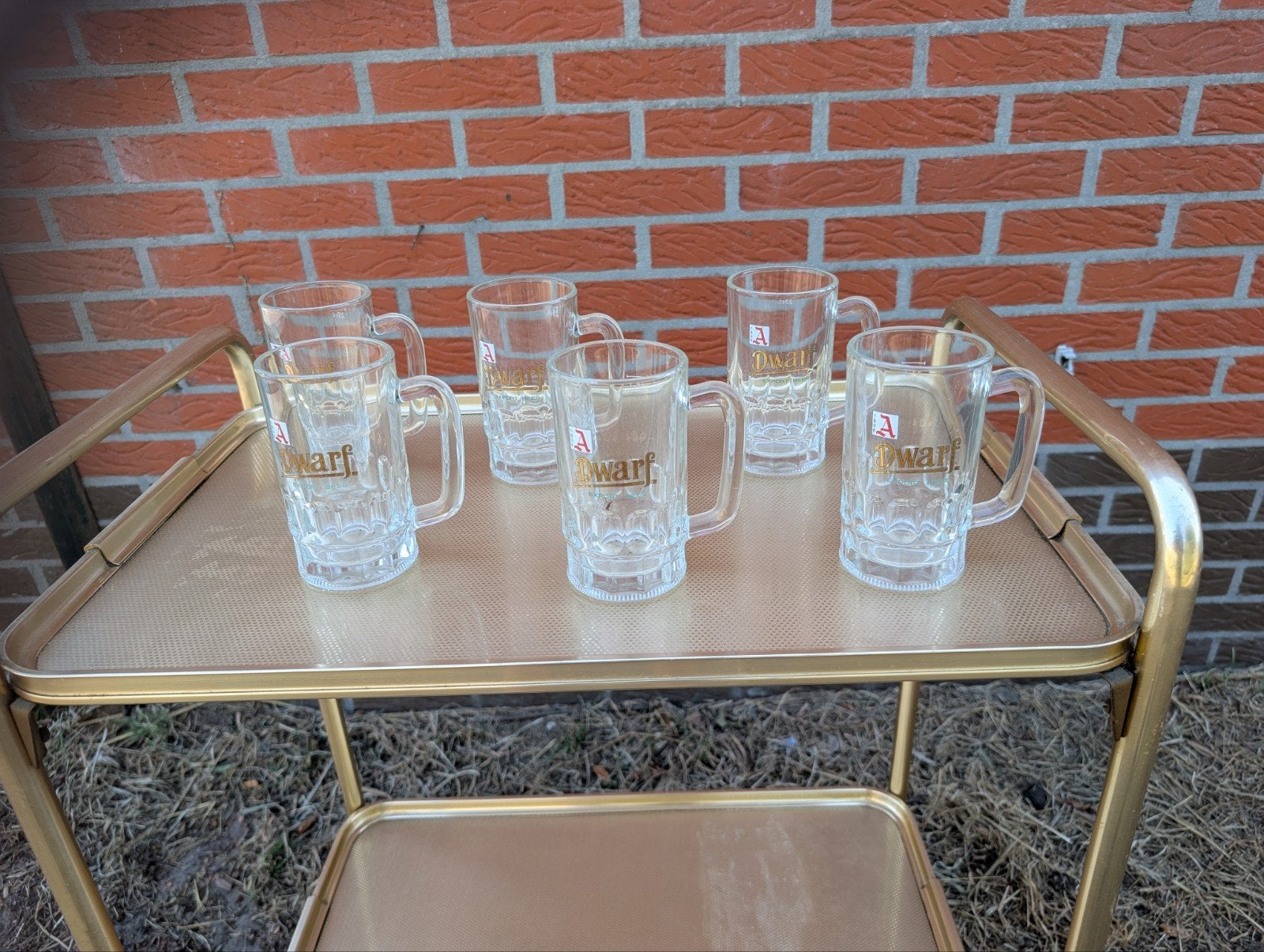 Dwarf glazen, Huis en Inrichting, Tafels | Sidetables, Ophalen