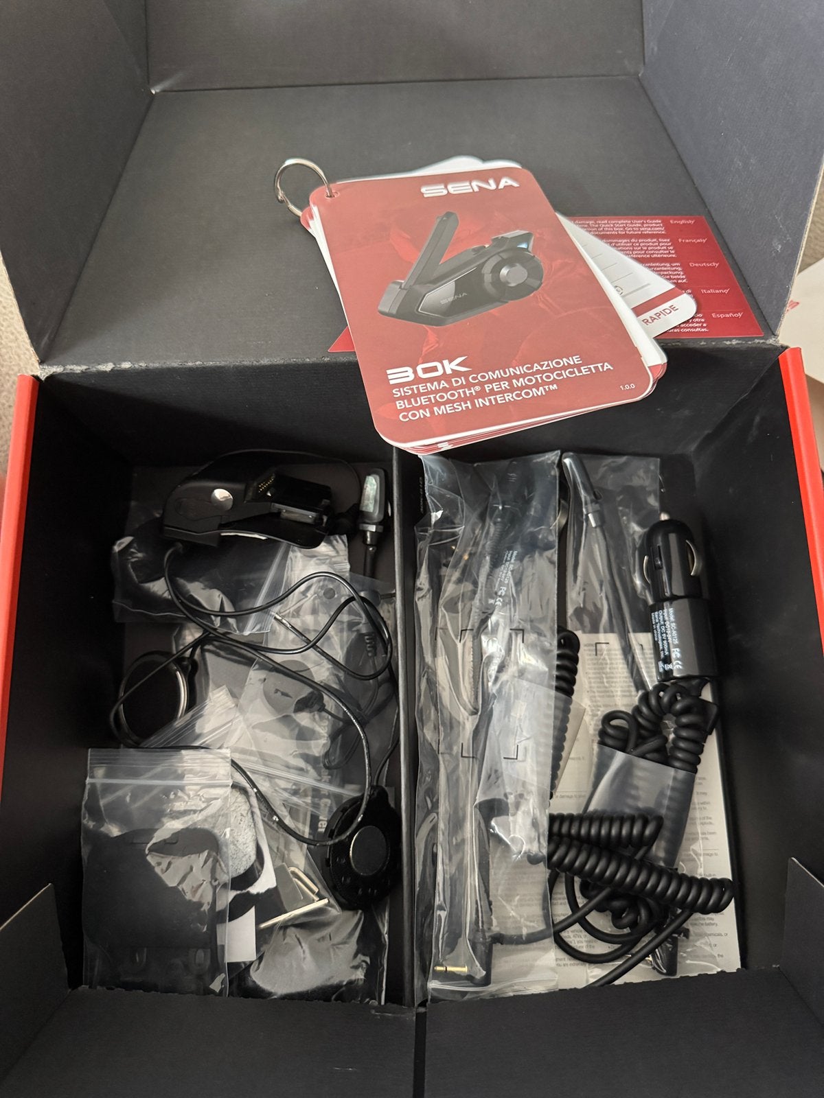 Sena 30k intercom, Motoren, Ophalen, Zo goed als nieuw