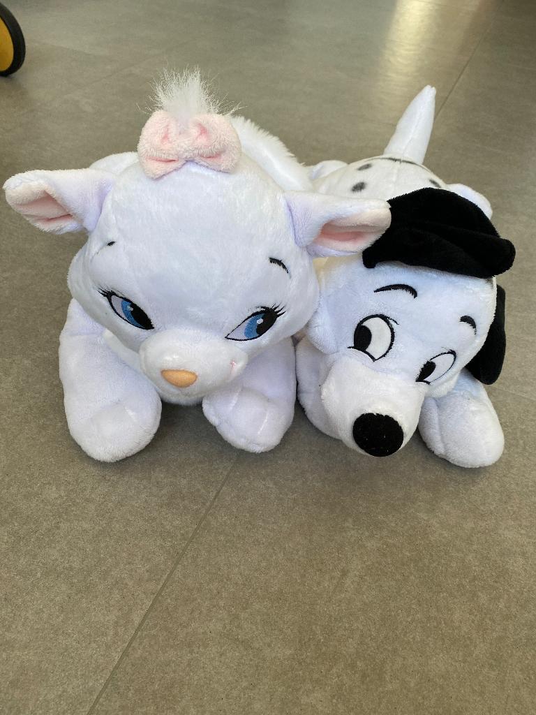 2 knuffels, Disney, Ophalen of Verzenden, Middelgroot (20 tot 80 cm), Wasbaar