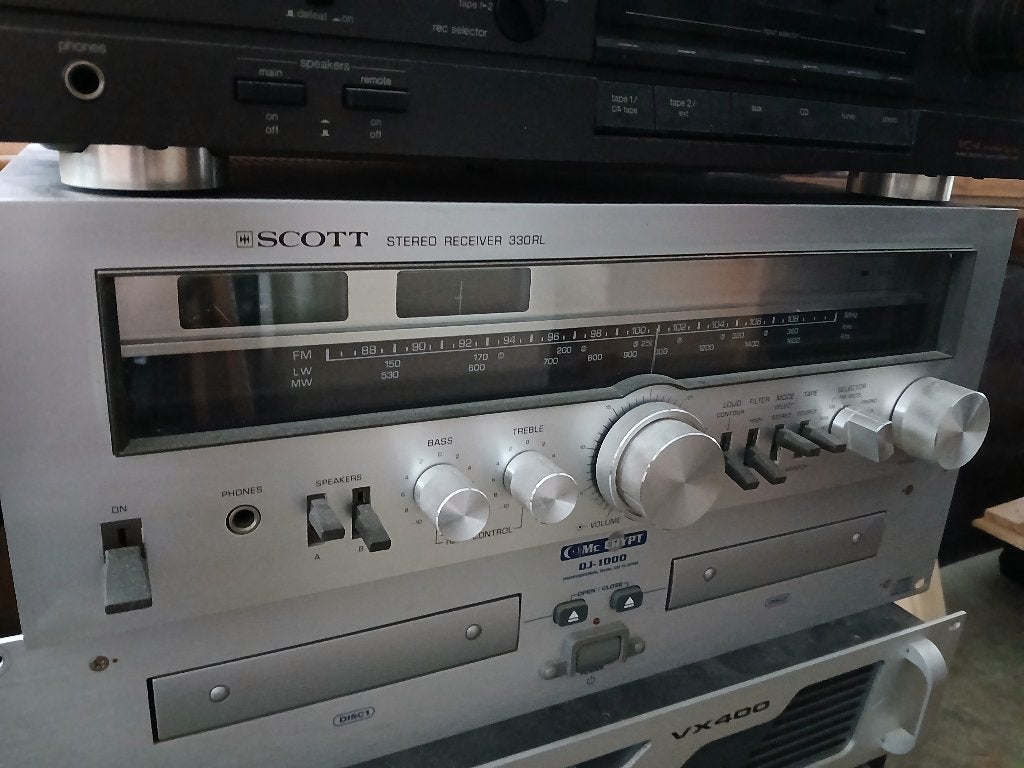 Vinrage receiver scott 330RL, Audio, Tv en Foto, Versterkers en Ontvangers, Ophalen
