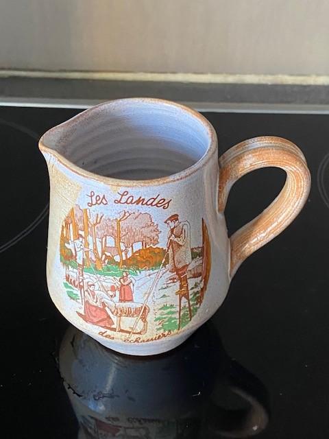 Melk en of sauspotje in aardewerk 'Les Landes', Huis en Inrichting, Overige typen, Ophalen of Verzenden, Zo goed als nieuw, Overige stijlen