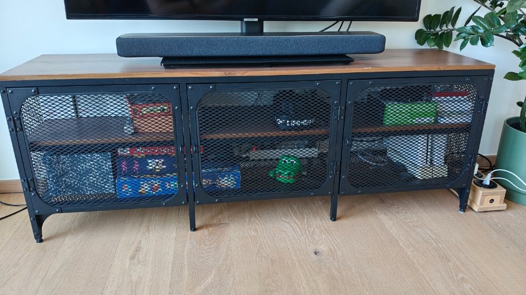 TV meubel FJALLBO, Ophalen, Gebruikt, 150 tot 200 cm, Scandinavisch