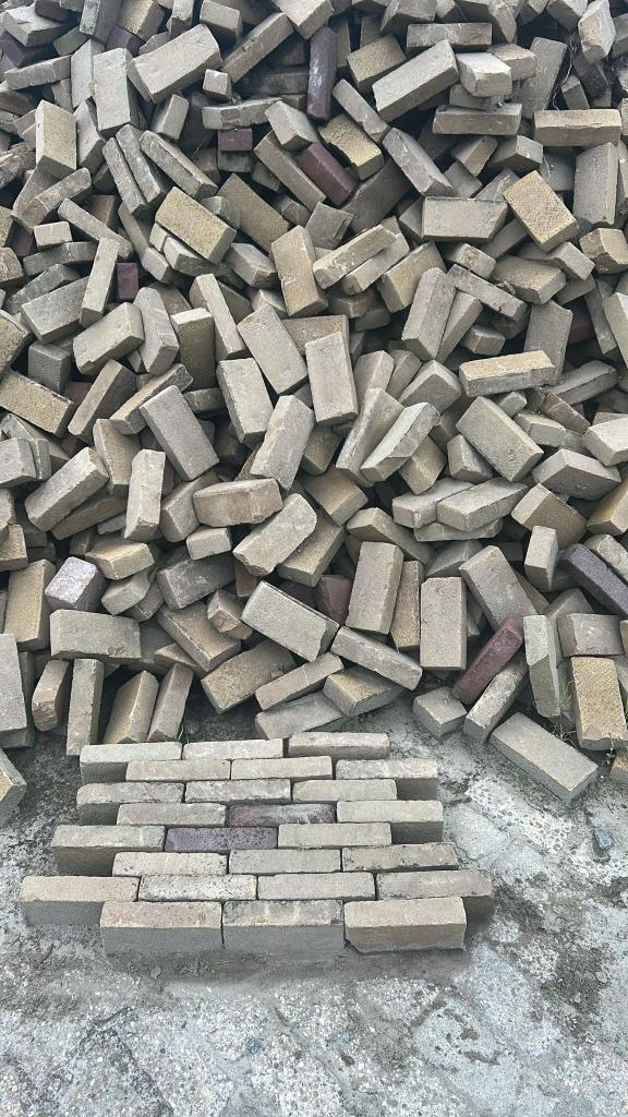 Waalformaat gebakken geel, Enlèvement, Utilisé, Autres matériaux, Briques