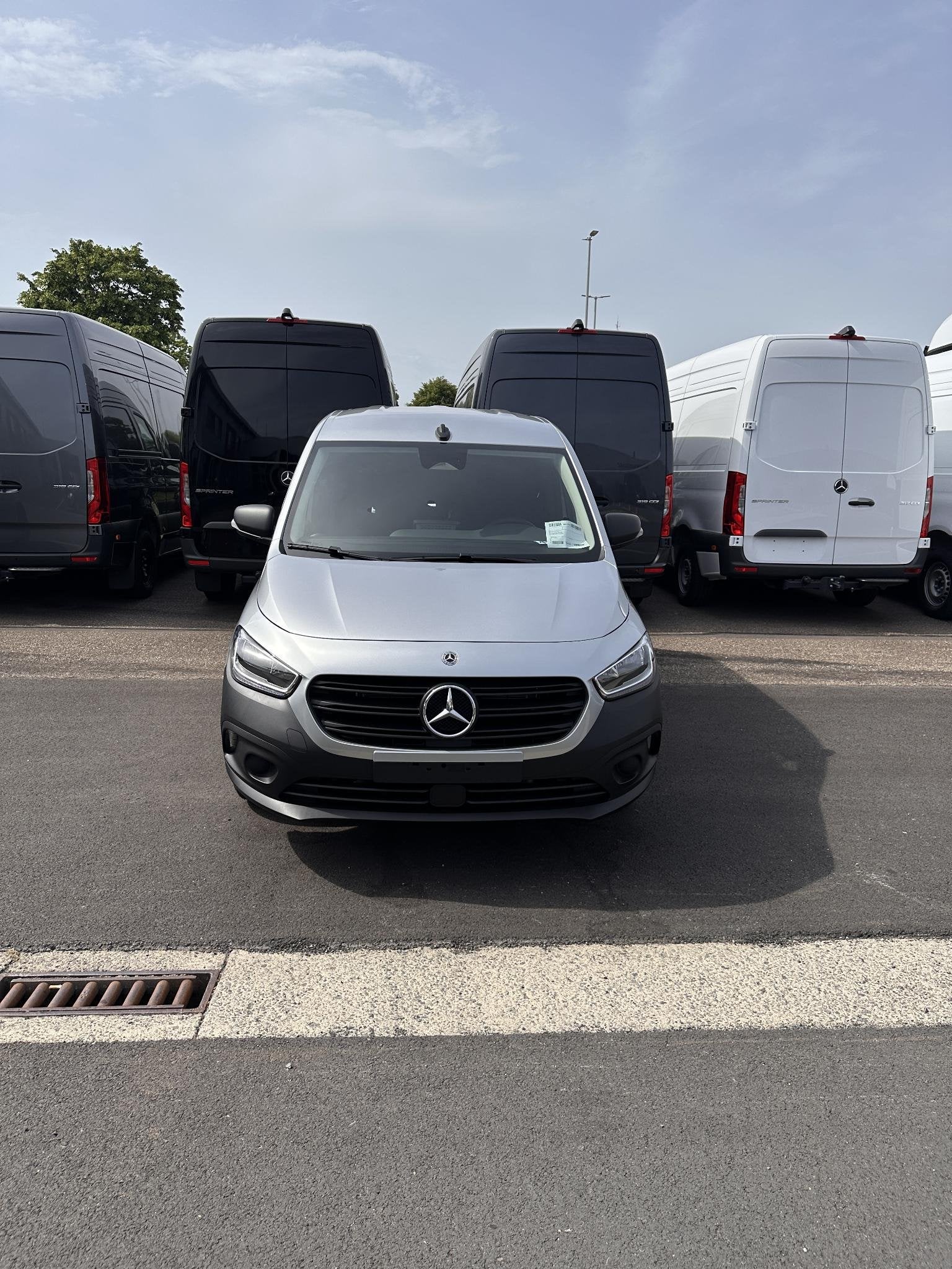 Mercedes-Benz Citan 110 CDI L1 Base, Autos, Neuf, Argent ou Gris, 4 portes, Entreprise