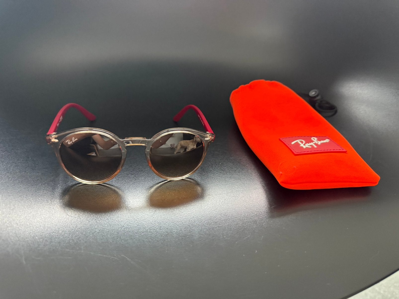 Ray-Ban kinder zonnebril, Verzenden, Zo goed als nieuw, Zonnebril, Ray-Ban