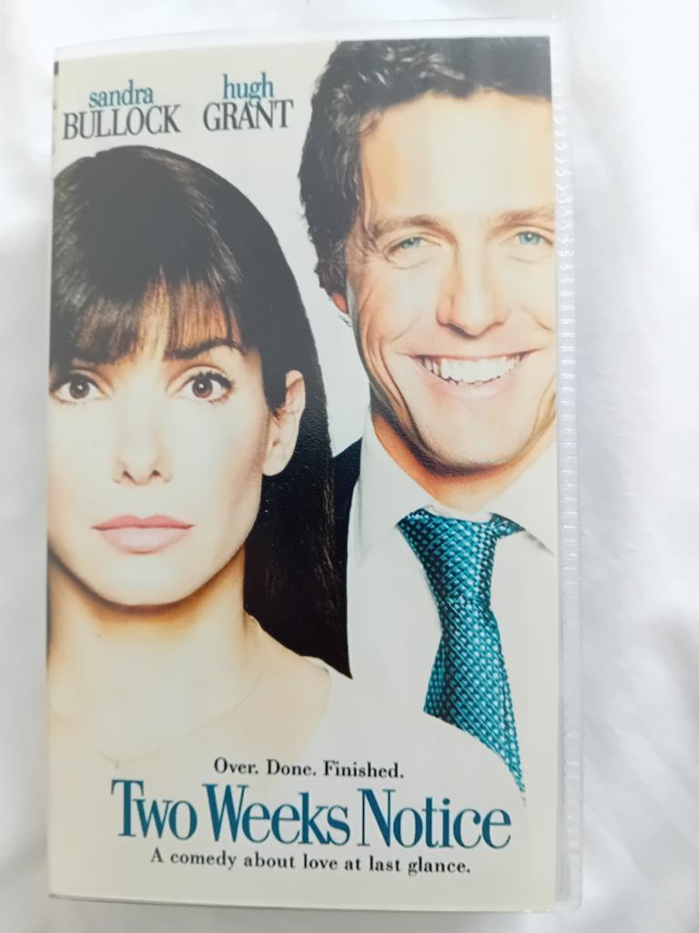 Cassette vhs two weeks notice, Enlèvement ou Envoi