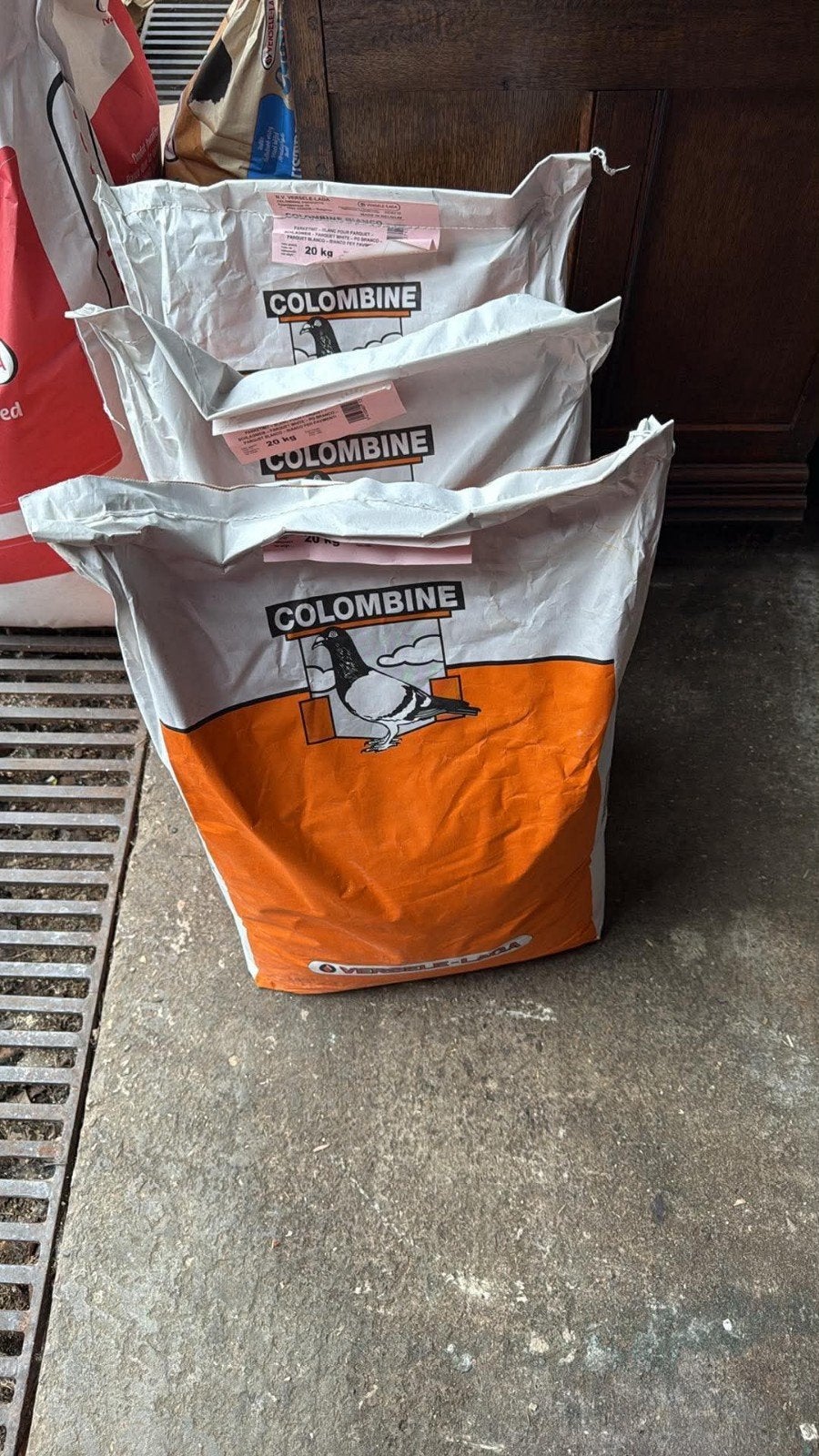 Colombine Bianco Bottom White 20kg « Pigeons et oiseaux », Animaux & Accessoires, Enlèvement