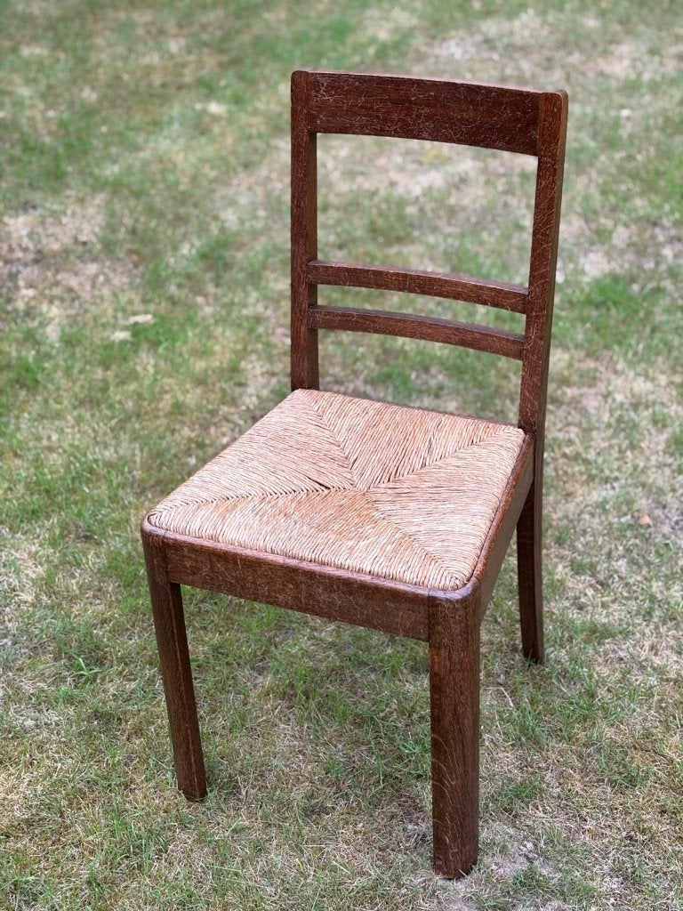 Houten stoelen, Huis en Inrichting, Stoelen, Ophalen, Gebruikt, Hout