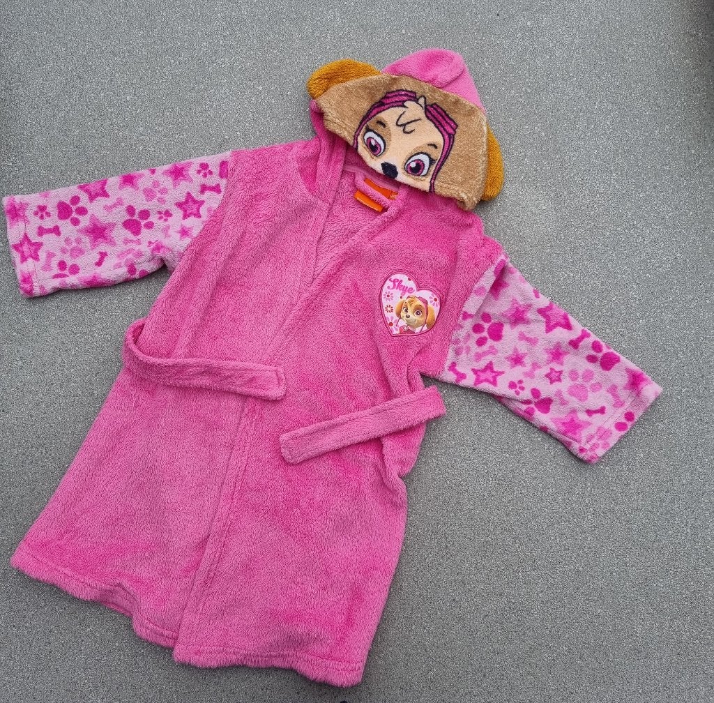 meisjeskleding - badjas, Kinderen en Baby's, Ophalen, Gebruikt, Meisje, Nacht- of Onderkleding