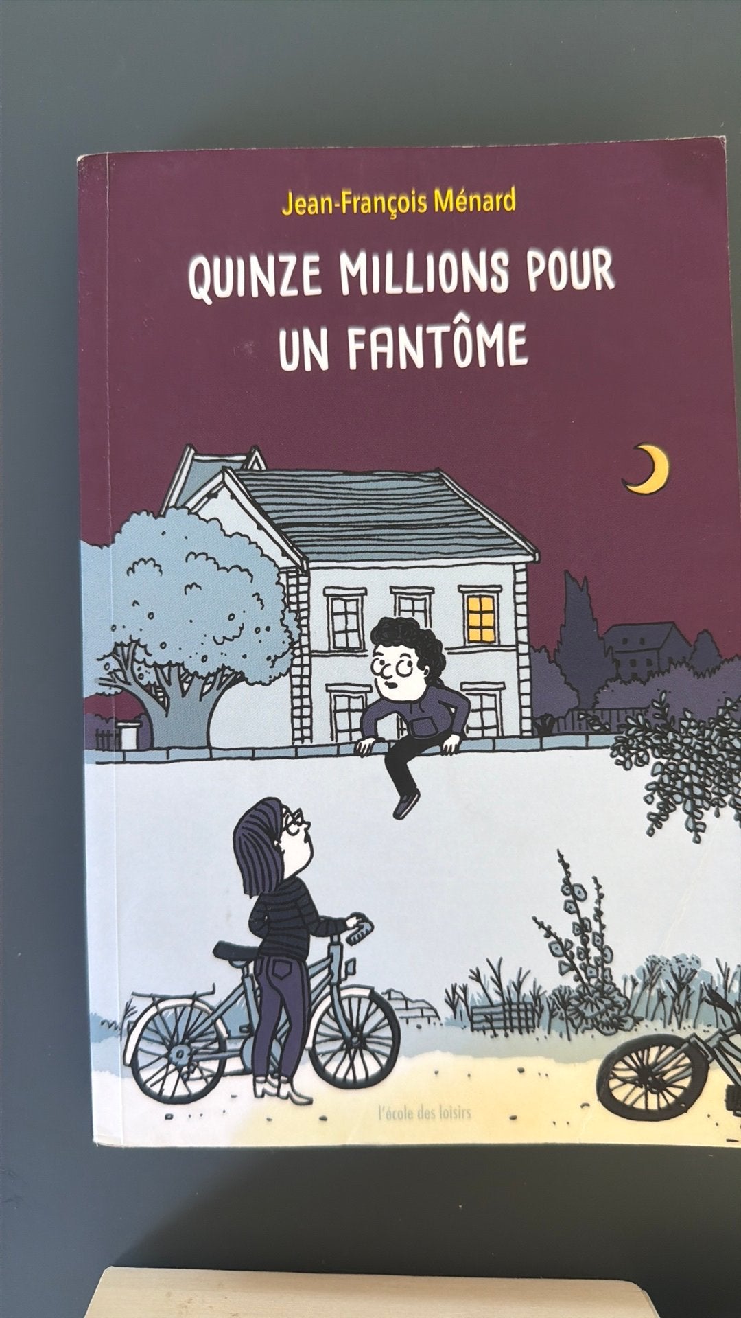 Quinze millions pour un fantôme  Jean-François Ménard, Enlèvement ou Envoi, Comme neuf