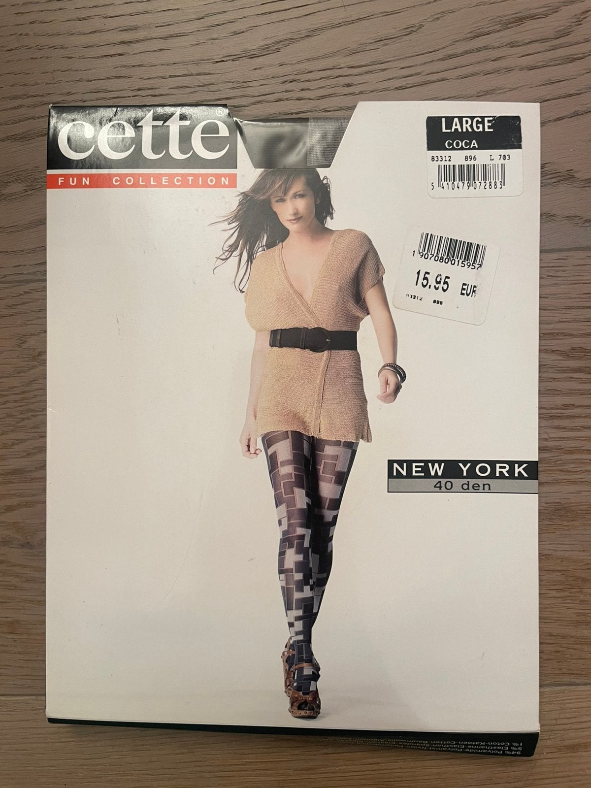 Collant Cette, Neuf, Enlèvement ou Envoi, Taille 44/46 (L), Multicolore